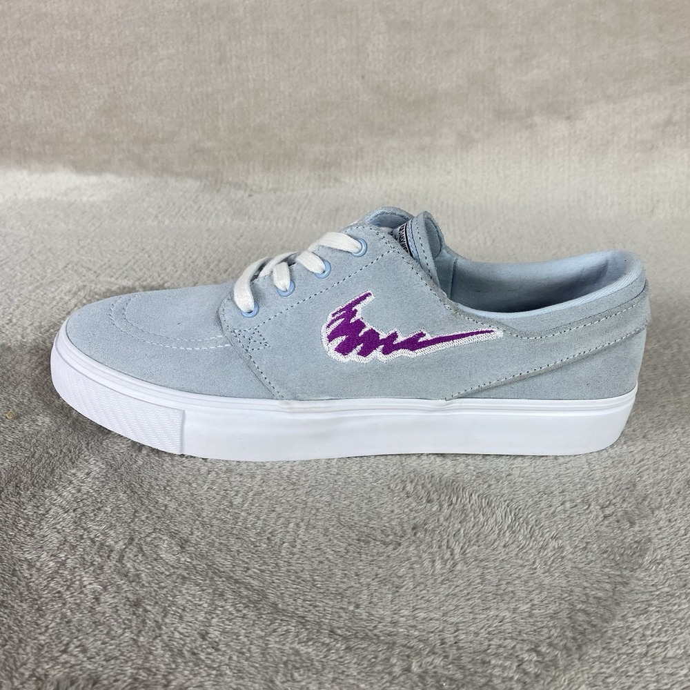 Nike SB Stefan Janoski Boys Kids Sneakers Shoes Size 7Y Gray Armory Suede - Picture 2 of 10